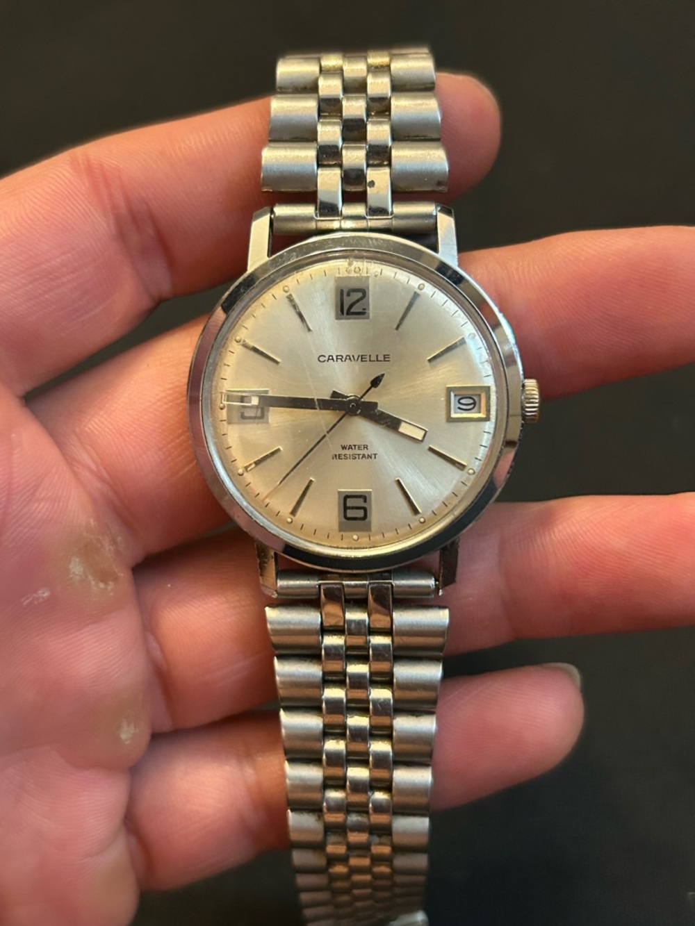 Vintage Caravelle Bulova 1974 Mechanical Japan Men’s N3 Watch (WORKS)